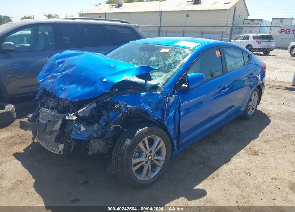 2017 HYUNDAI ELANTRA SE VIN: KMHD84LF0HU271917
