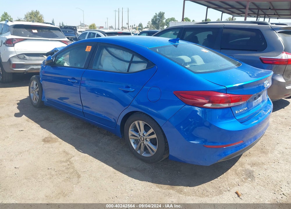2017 HYUNDAI ELANTRA SE VIN: KMHD84LF0HU271917