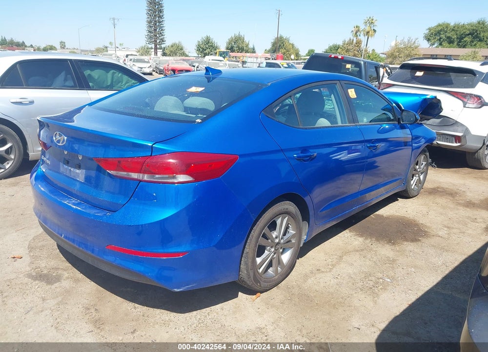 2017 HYUNDAI ELANTRA SE VIN: KMHD84LF0HU271917