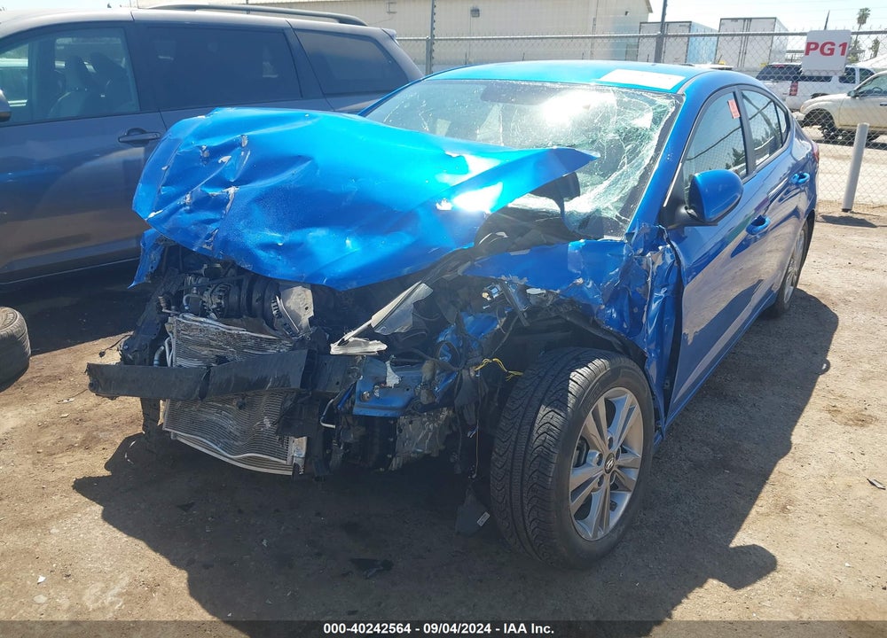 2017 HYUNDAI ELANTRA SE VIN: KMHD84LF0HU271917