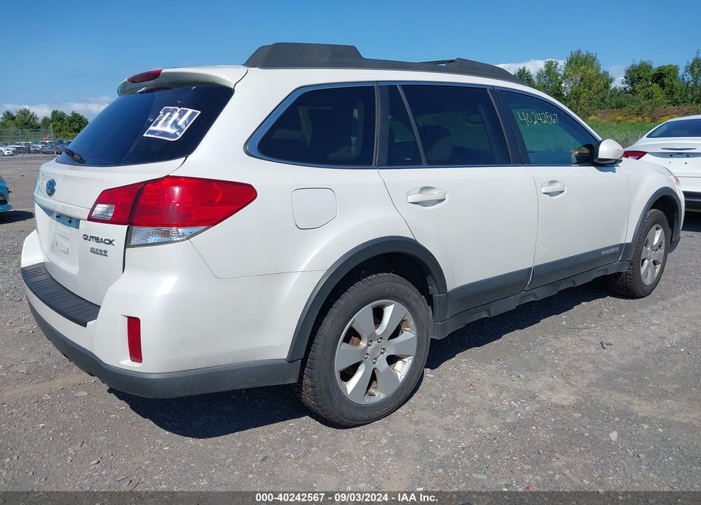 2011 SUBARU OUTBACK 2.5I PREMIUM VIN: 4S4BRBGC3B3441693