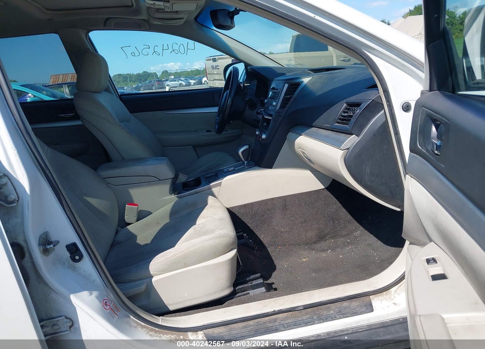 2011 SUBARU OUTBACK 2.5I PREMIUM VIN: 4S4BRBGC3B3441693