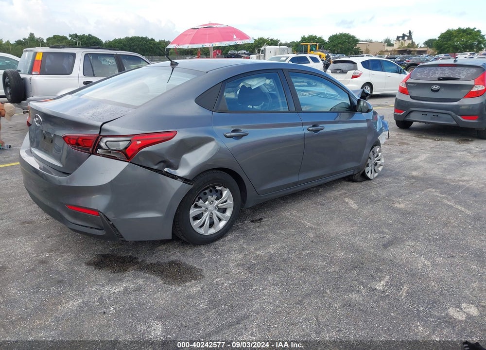 2018 HYUNDAI ACCENT SE VIN: 3KPC24A31JE019009