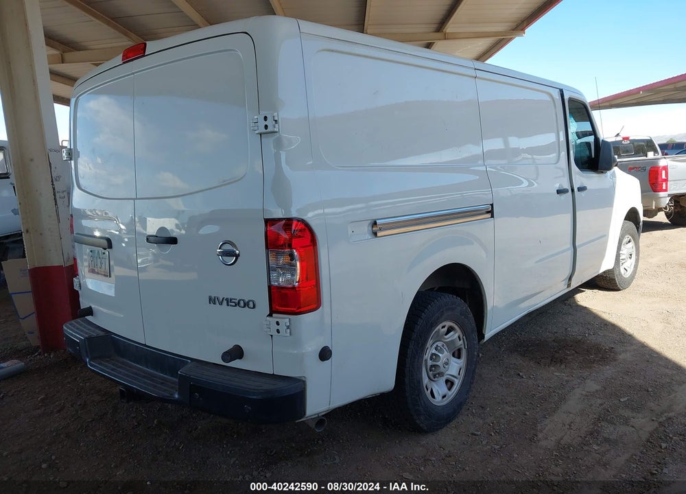 2020 NISSAN NV CARGO NV1500 SV STANDARD ROOF V6 VIN: 1N6BF0KM6LN804203