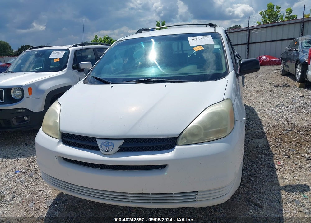 2005 TOYOTA SIENNA CE VIN: 5TDZA23CX5S371046