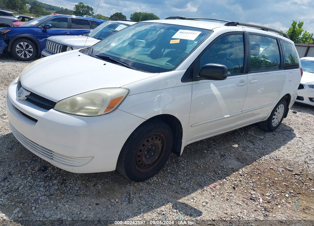 2005 TOYOTA SIENNA CE VIN: 5TDZA23CX5S371046