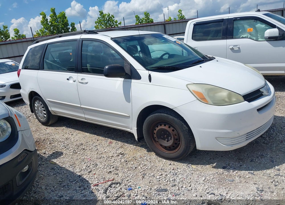 2005 TOYOTA SIENNA CE VIN: 5TDZA23CX5S371046