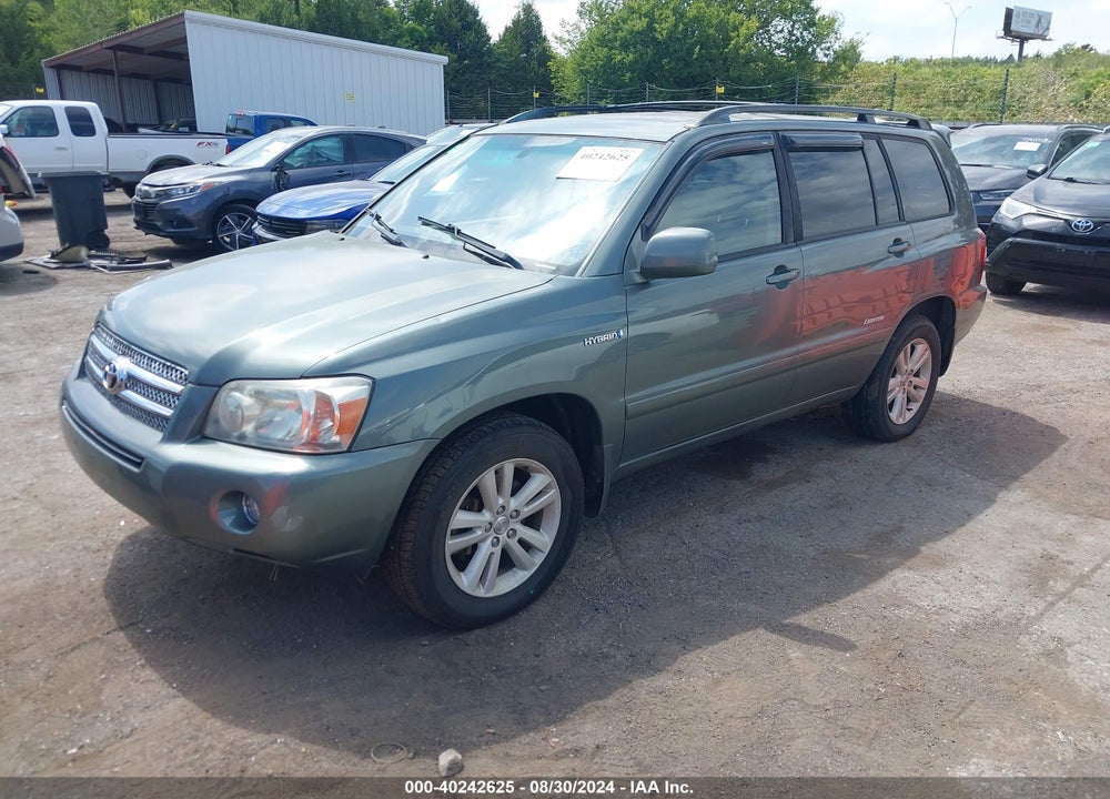 2007 TOYOTA HIGHLANDER HYBRID LIMITED V6 VIN: JTEEW21A670044517
