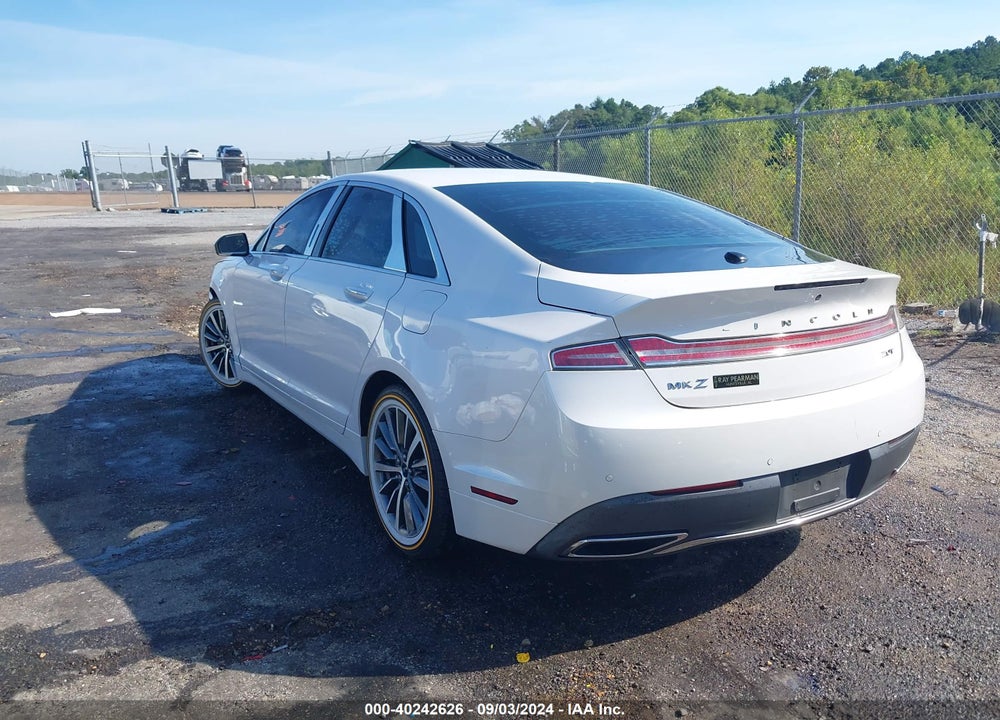 2017 LINCOLN MKZ VIN: 3LN6L5C95HR650376