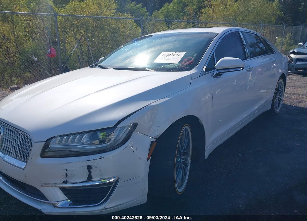 2017 LINCOLN MKZ VIN: 3LN6L5C95HR650376