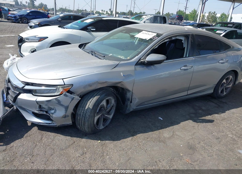 2019 HONDA INSIGHT EX VIN: 19XZE4F54KE019793