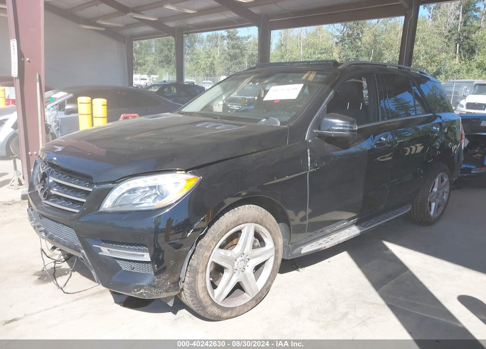 2014 MERCEDES-BENZ ML 550 4MATIC VIN: 4JGDA7DB6EA376721