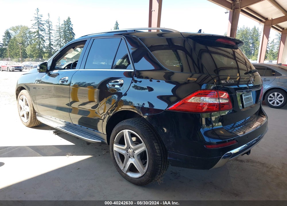 2014 MERCEDES-BENZ ML 550 4MATIC VIN: 4JGDA7DB6EA376721