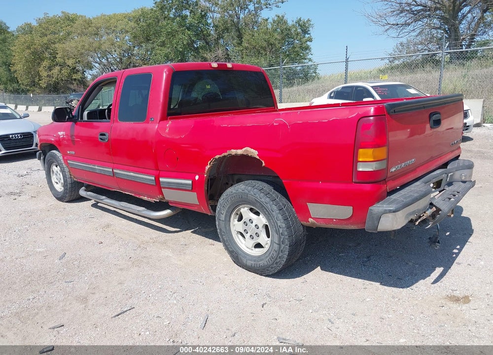 1999 CHEVROLET SILVERADO 1500 LS/LT VIN: 2GCEK19T3X1191348