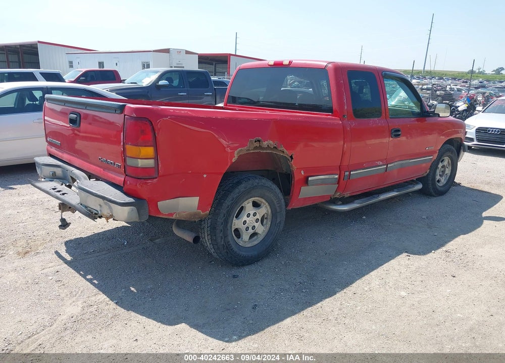 1999 CHEVROLET SILVERADO 1500 LS/LT VIN: 2GCEK19T3X1191348