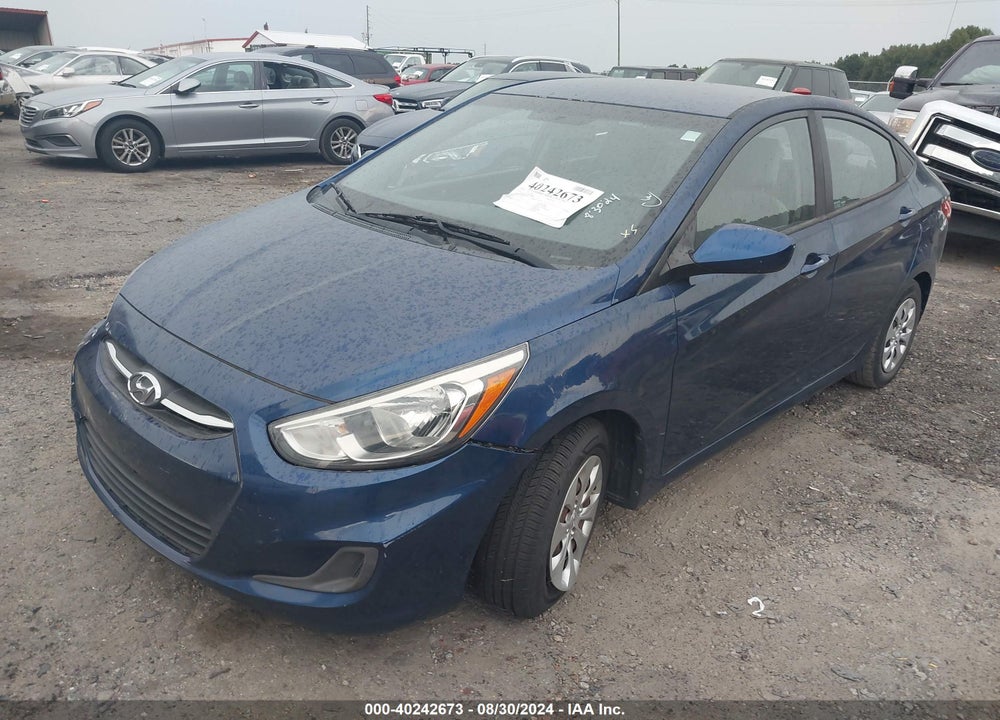 2015 HYUNDAI ACCENT GLS VIN: KMHCT4AE7FU917004