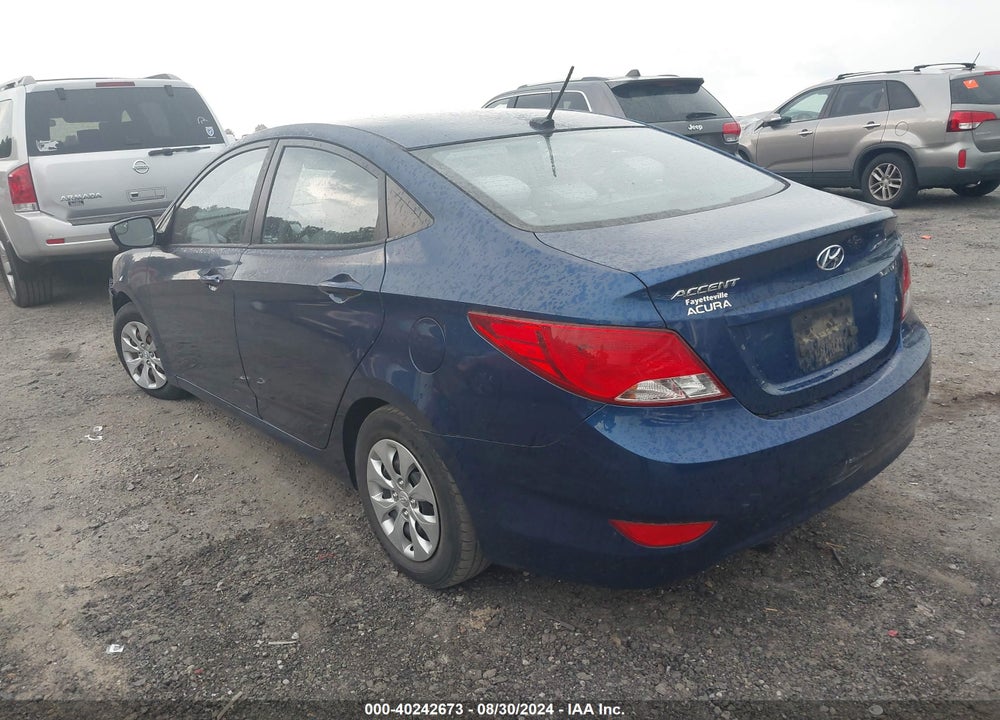 2015 HYUNDAI ACCENT GLS VIN: KMHCT4AE7FU917004