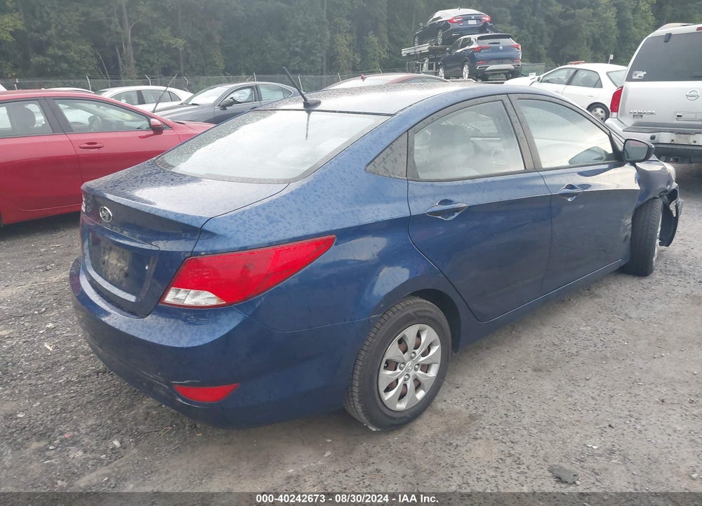 2015 HYUNDAI ACCENT GLS VIN: KMHCT4AE7FU917004