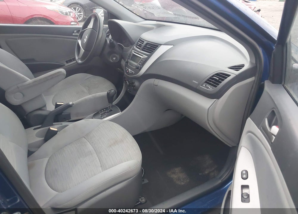 2015 HYUNDAI ACCENT GLS VIN: KMHCT4AE7FU917004