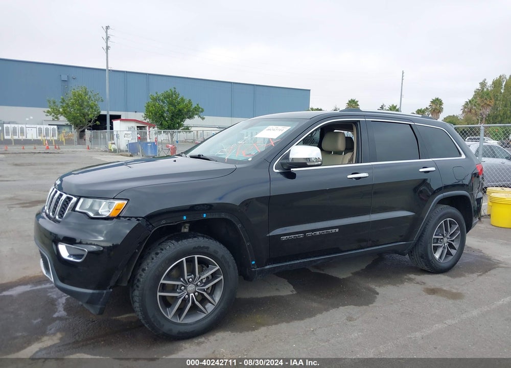 2017 JEEP GRAND CHEROKEE LIMITED 4X2 VIN: 1C4RJEBG9HC813388
