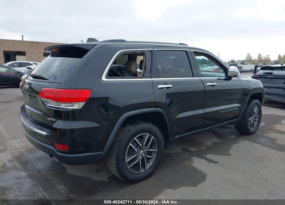 2017 JEEP GRAND CHEROKEE LIMITED 4X2 VIN: 1C4RJEBG9HC813388
