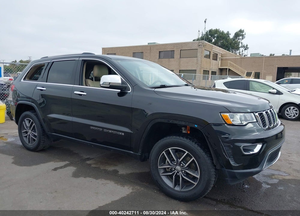 2017 JEEP GRAND CHEROKEE LIMITED 4X2 VIN: 1C4RJEBG9HC813388