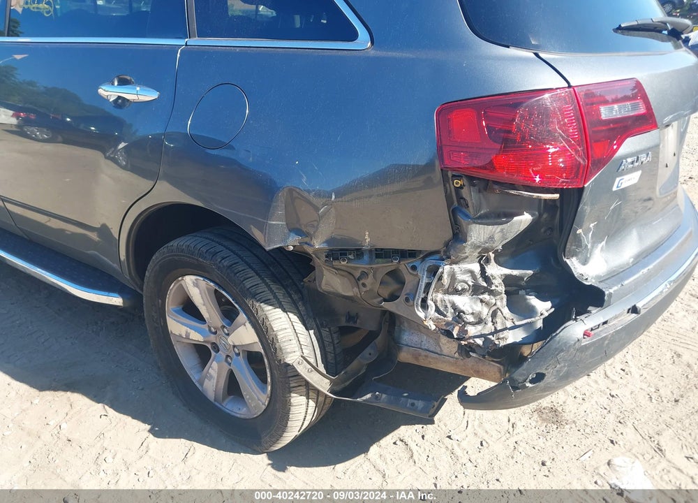 2012 ACURA MDX VIN: 2HNYD2H20CH539592