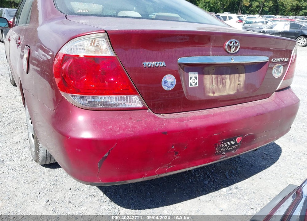 2006 TOYOTA CAMRY LE VIN: 4T1BE32K66U136088