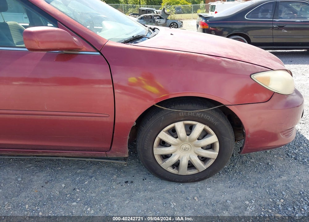 2006 TOYOTA CAMRY LE VIN: 4T1BE32K66U136088