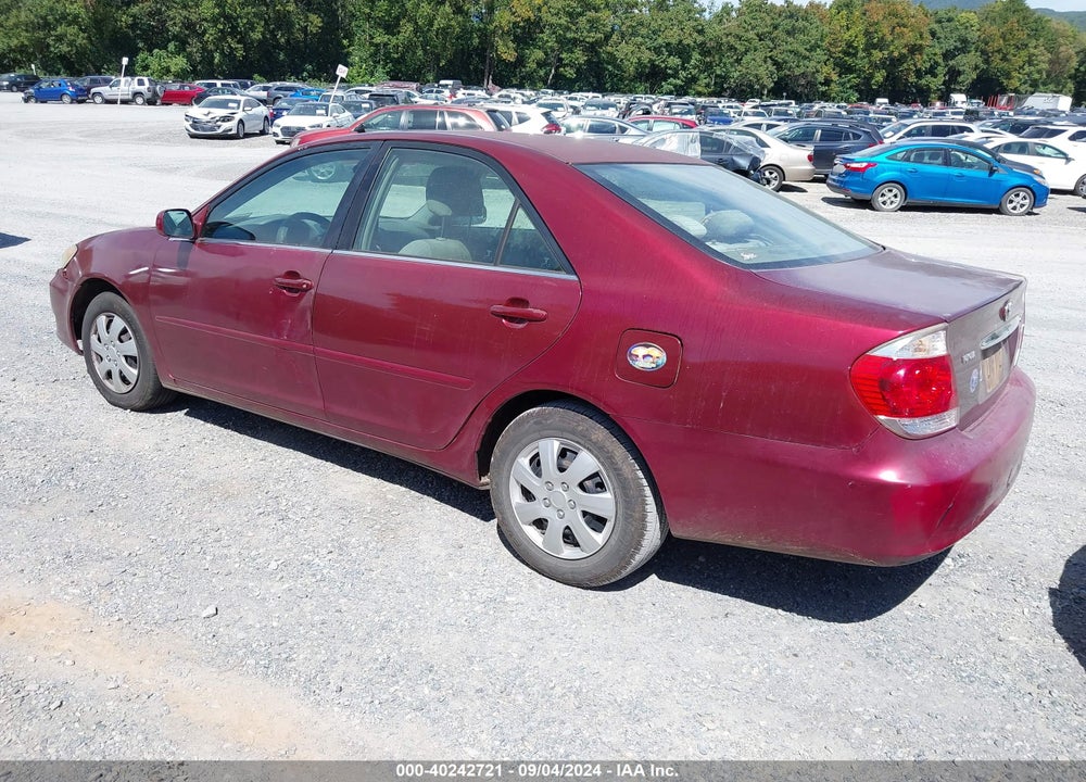2006 TOYOTA CAMRY LE VIN: 4T1BE32K66U136088