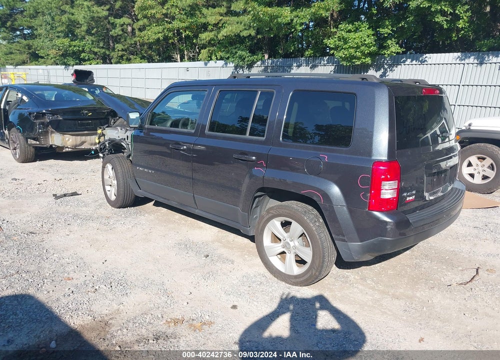 2014 JEEP PATRIOT LATITUDE VIN: 1C4NJRFB9ED811067