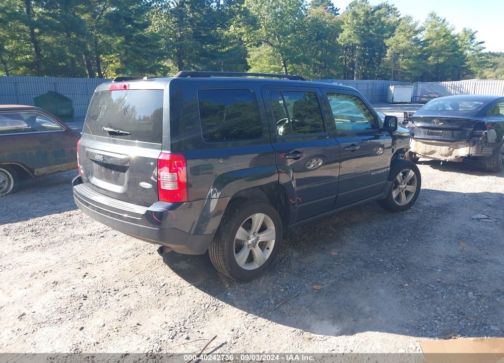 2014 JEEP PATRIOT LATITUDE VIN: 1C4NJRFB9ED811067