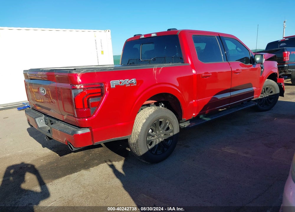 2024 FORD F-150 LARIAT VIN: 1FTFW5L87RFB11727