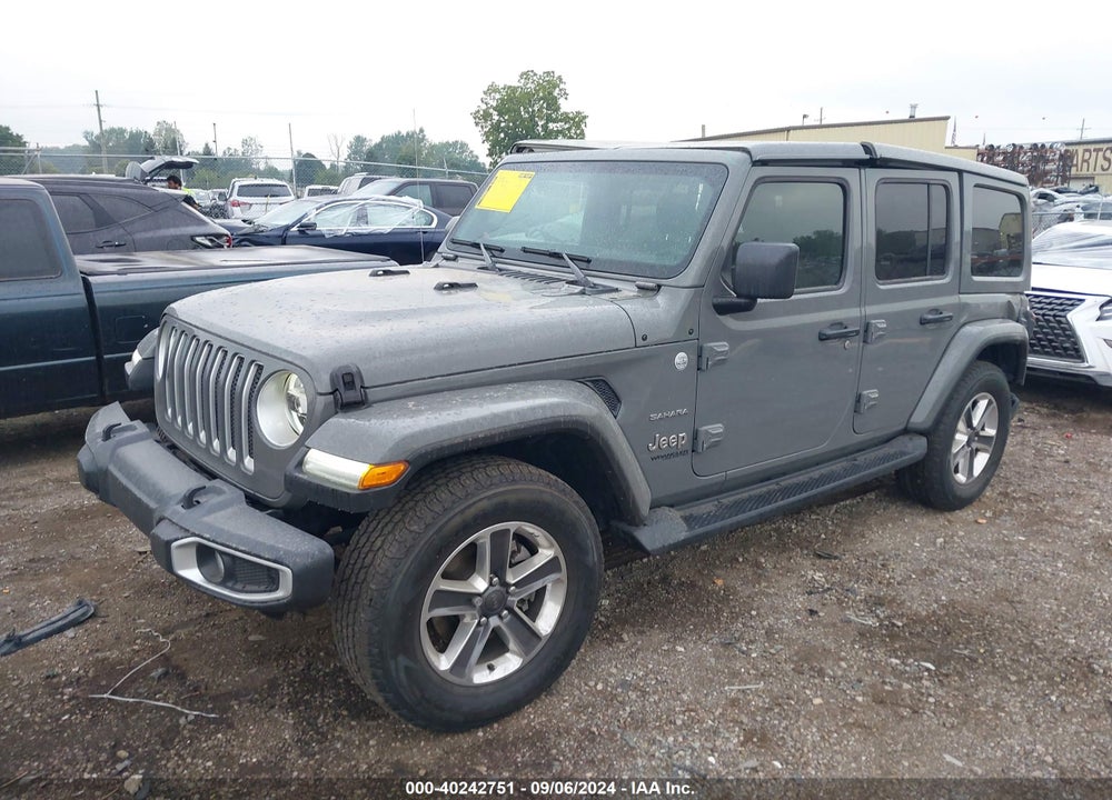 2021 JEEP WRANGLER UNLIMITED SAHARA 4X4 VIN: 1C4HJXEG7MW762954