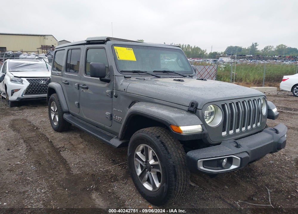 2021 JEEP WRANGLER UNLIMITED SAHARA 4X4 VIN: 1C4HJXEG7MW762954