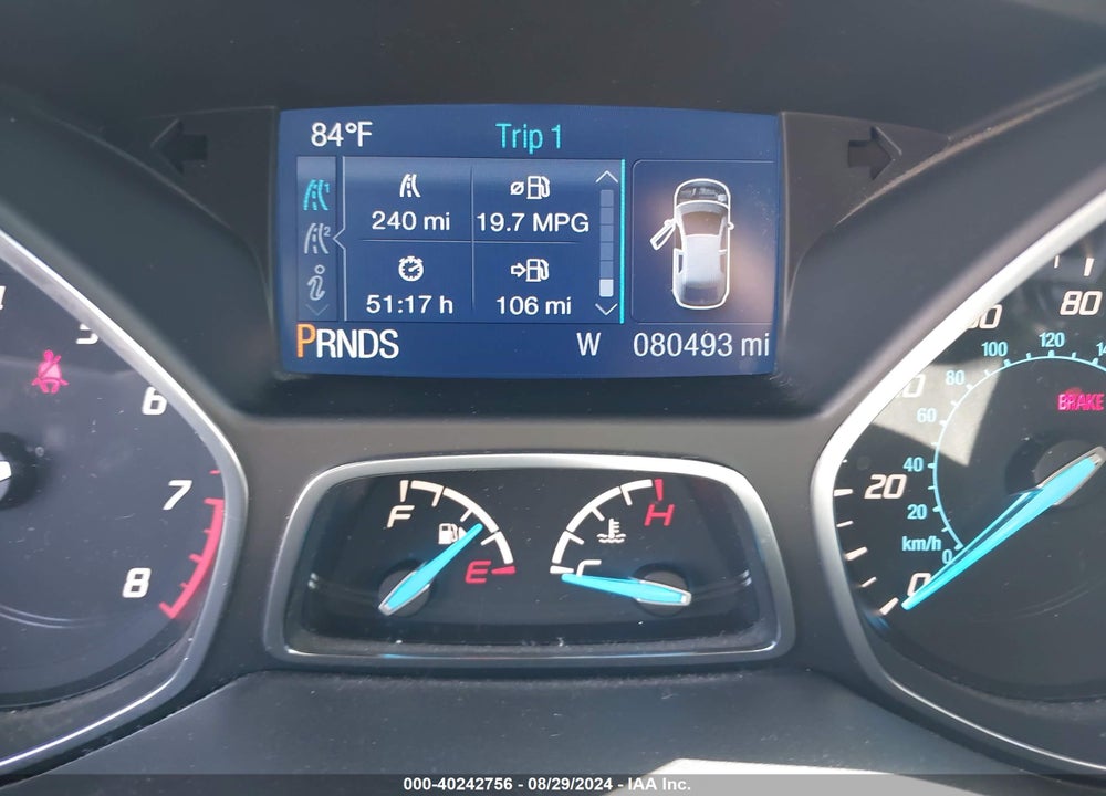 2013 FORD ESCAPE SE VIN: 1FMCU9G90DUD78176