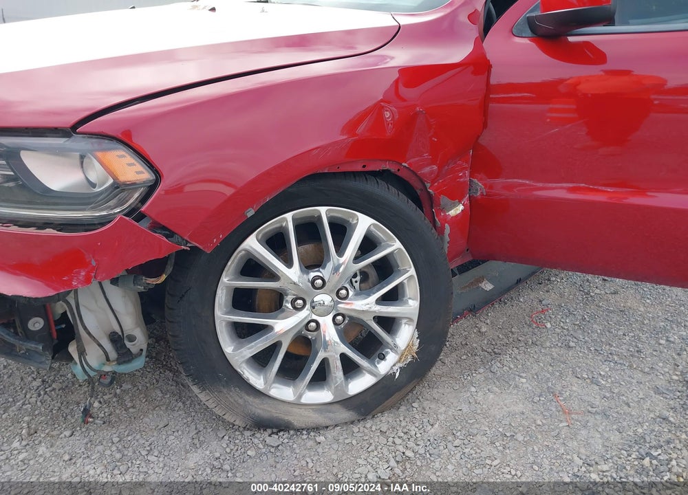 2014 DODGE DURANGO SXT VIN: 1C4RDHAG8EC344431