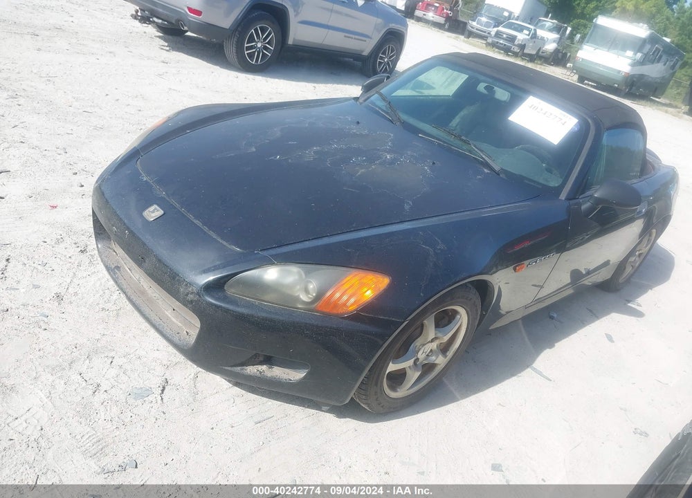 2000 HONDA S2000 VIN: JHMAP1148YT000926