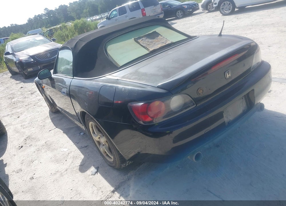 2000 HONDA S2000 VIN: JHMAP1148YT000926