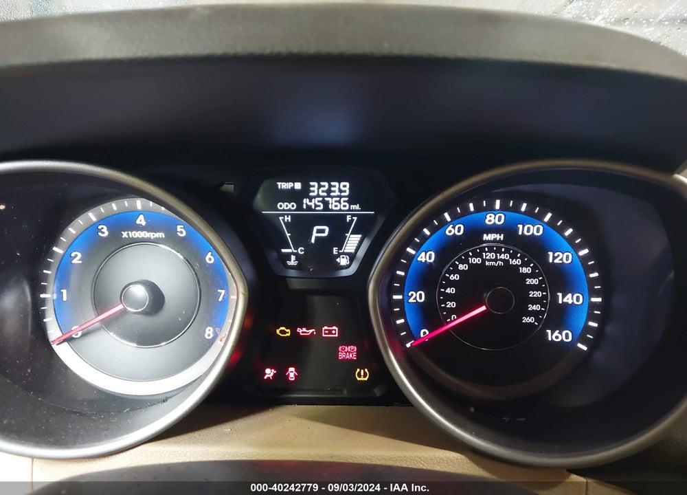 2013 HYUNDAI ELANTRA GLS VIN: KMHDH4AE6DU979478