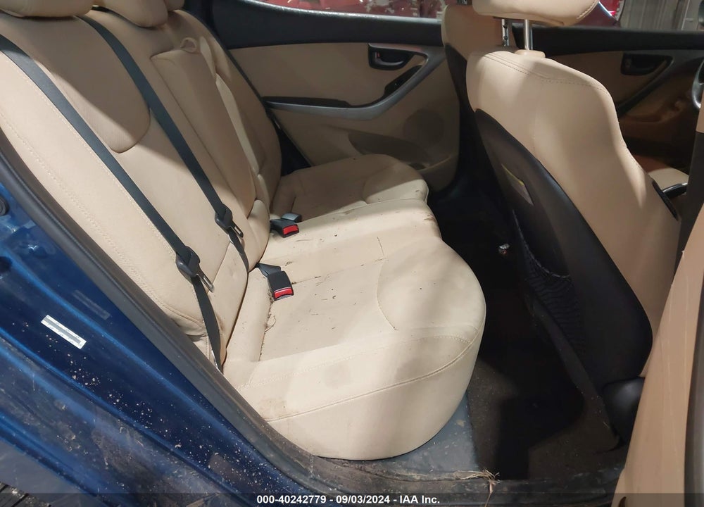 2013 HYUNDAI ELANTRA GLS VIN: KMHDH4AE6DU979478
