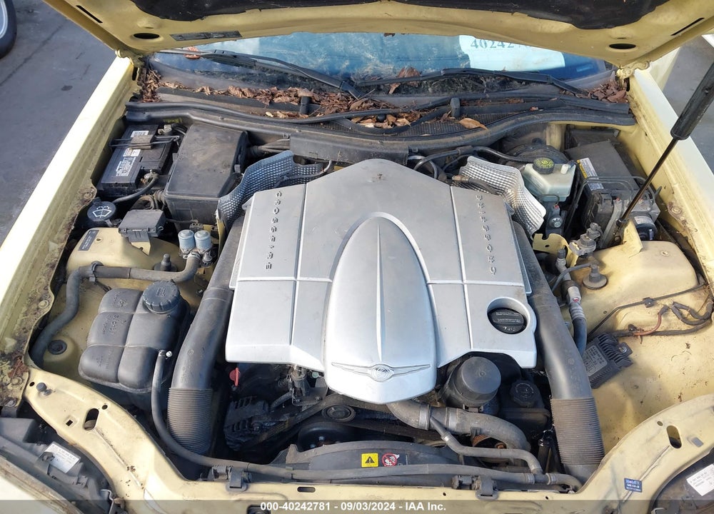 2005 CHRYSLER CROSSFIRE LIMITED VIN: 1C3AN65L45X044243