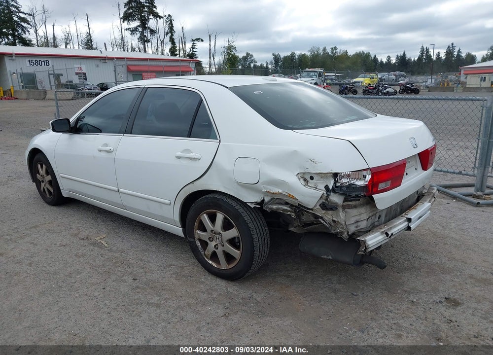 2005 HONDA ACCORD 3.0 EX VIN: 1HGCM66595A078528
