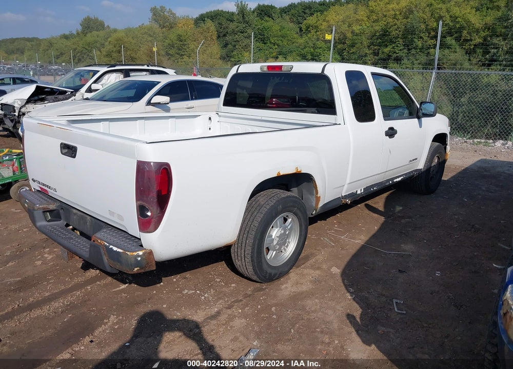 2004 CHEVROLET COLORADO LS VIN: 1GCCS196848201365