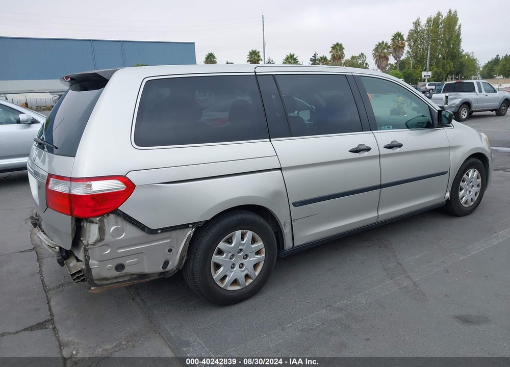 2006 HONDA ODYSSEY VIN: 5FNRL38286B115798