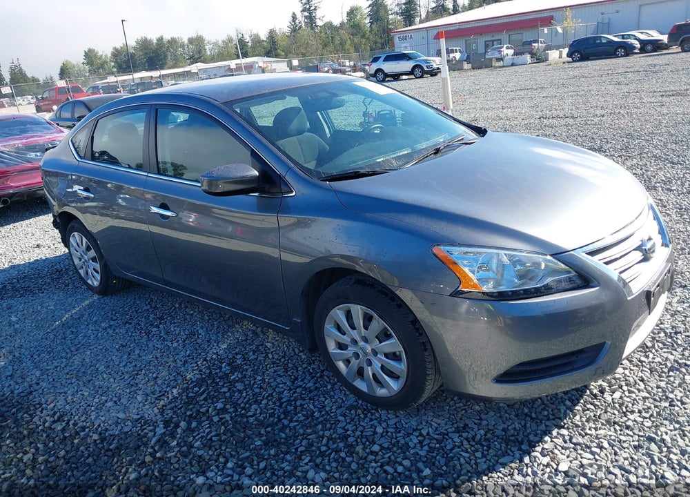 2015 NISSAN SENTRA SV VIN: 3N1AB7APXFY381330
