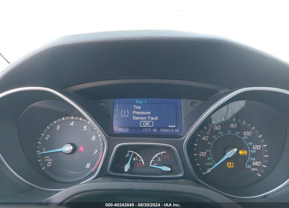 2013 FORD FOCUS VIN: 1FADP3F27DL252720