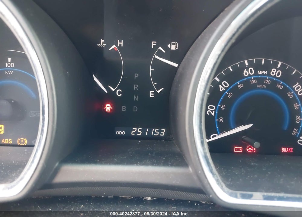 2008 TOYOTA HIGHLANDER HYBRID VIN: JTEEW41A682010501