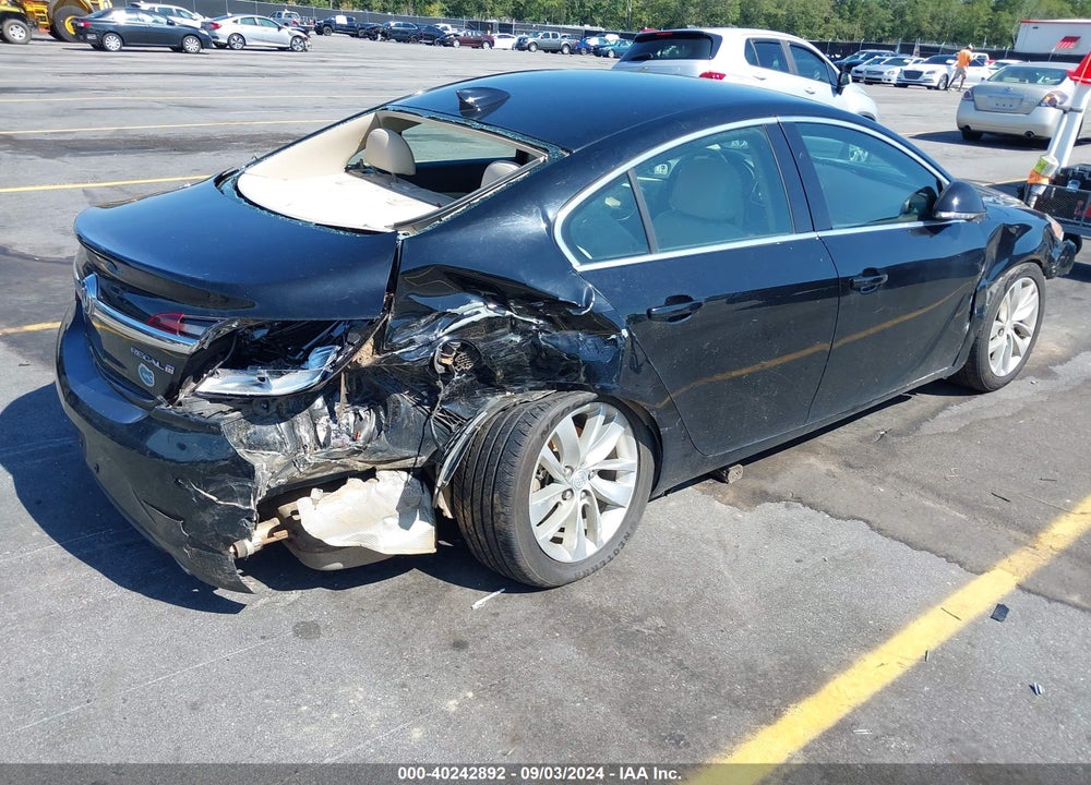2016 BUICK REGAL TURBO VIN: 2G4GK5EX3G9162731
