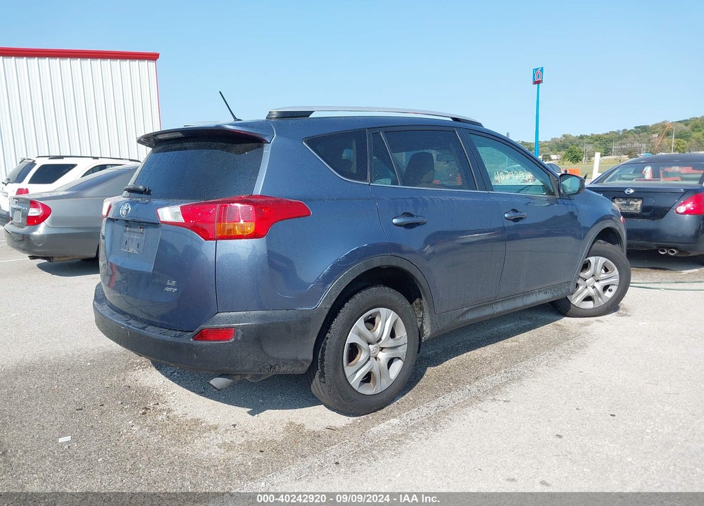 2013 TOYOTA RAV4 LE VIN: 2T3BFREV6DW091423